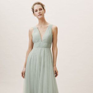 Jenny Yoo Sarita Dress in Morning Mist